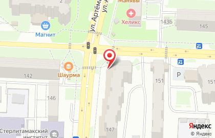 Бистро в Уфе на карте