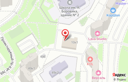 ОДС Жилищник района Марьино на Братиславской улице, 10 к 1 на карте