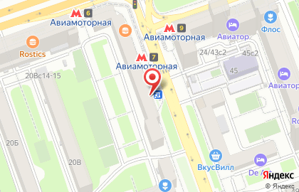 Салон красоты Арианна на шоссе Энтузиастов на карте