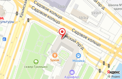 Хинкальная MixCafe на Фрунзенской набережной на карте