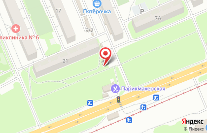 Магазин овощей и фруктов Вусал на карте