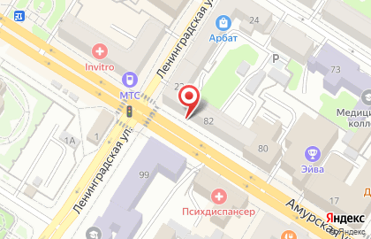 Кофе-бар Coffee Like в Центральном районе на карте