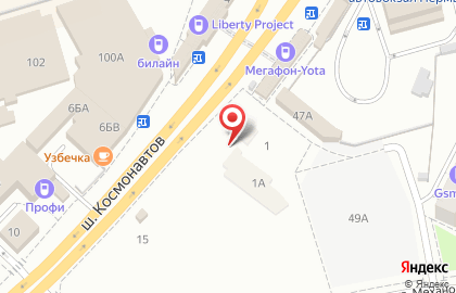 Торгово-сервисная компания в Свердловском районе на карте