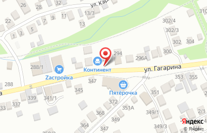 Магазин Континент-мебель на карте