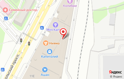 Банкомат МКБ в Москве на карте