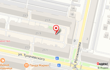 Гастроном Миллениум на улице Тухачевского на карте
