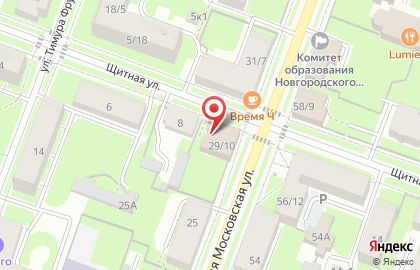 Министерство жилищно-коммунального хозяйства Новгородской области на карте