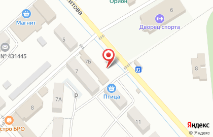 Банкомат СберБанк на улице Титова, 7/1 в Рузаевке на карте