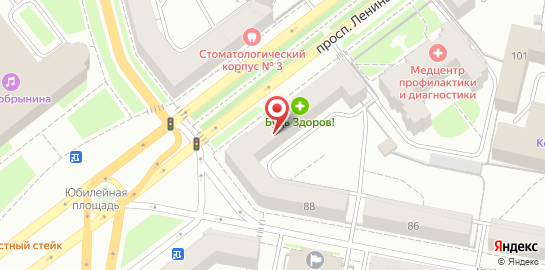 Салон оптики ЯрОптика на проспекте Ленина на карте