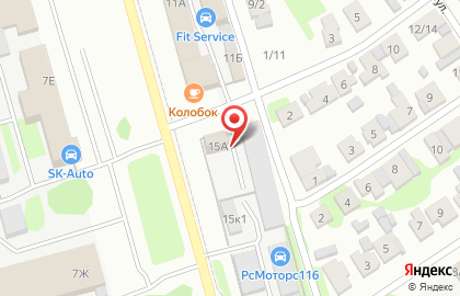 TRW на улице Родины 15А на карте