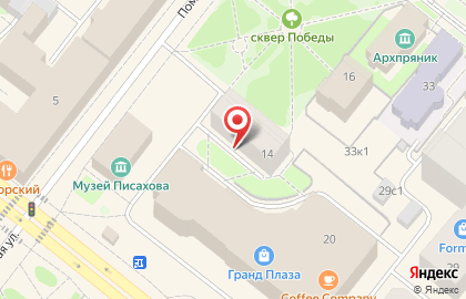Мастерская бытовых услуг на Поморской улице на карте