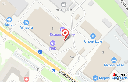 Фотостудия Пара кадров во Владимире на карте
