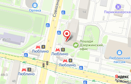 Почта России в Москве на карте