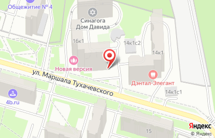 Аптечный пункт Сбер Еаптека на улице Маршала Тухачевского на карте
