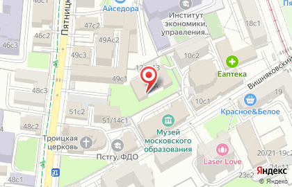 Центр восстановительного лечения детей, Центральный административный округ на карте