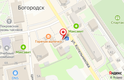 Салон связи МТС на улице Котельникова на карте