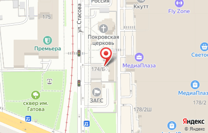 Школа ремесел на улице ​Стасова, 174/2 к3 на карте