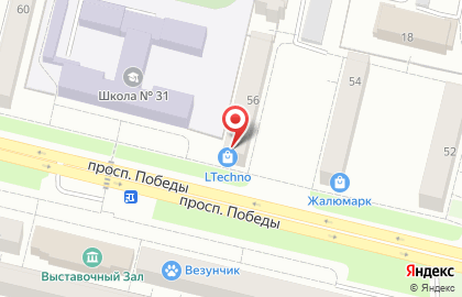 Комиссионный магазин Ltechno на проспекте Победы на карте