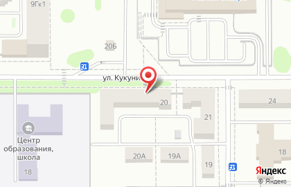 Суши-бар Японо-мама в Новомосковске на карте