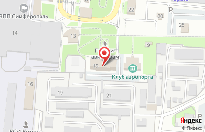 Служба такси в Симферополе на карте