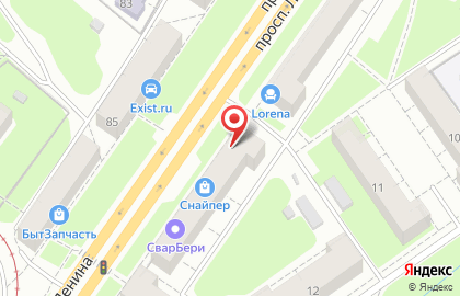 Стоматологический центр Смайл на проспекте Ленина на карте
