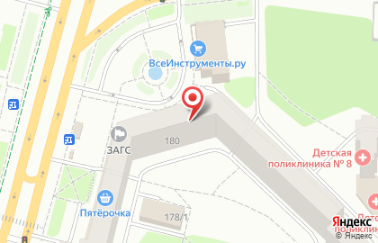 ООО ТехноСпорт на проспекте Октября на карте