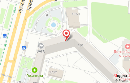 Эксклюзив на проспекте Октября на карте