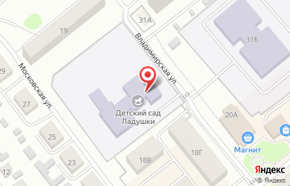 Ладушки на Московской улице на карте
