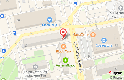 Магазин Рыболовный мир в Бийске на карте