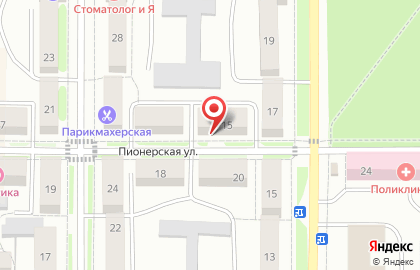 Автомагазин Авто SPA на Пионерской улице на карте
