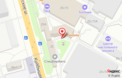 Ресторан Рандеву на Куйбышевском шоссе на карте
