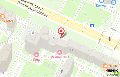 Лит.Ра на проспекте Ветеранов на карте