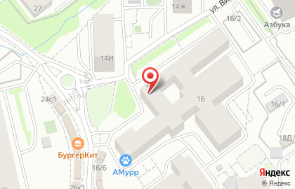 Клуб боевых искусств Каскад в Октябрьском районе на карте