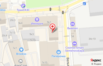 обслуживание кондиционеров дантекс на Вельяминовской улице на карте