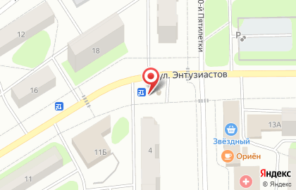 Салон цветов Вернисаж в Краснокамске на карте