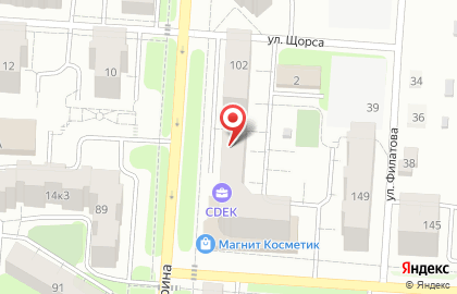 Магазин Красное & Белое в Саранске на карте