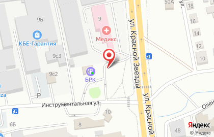 Шиномонтаж в Чите на карте
