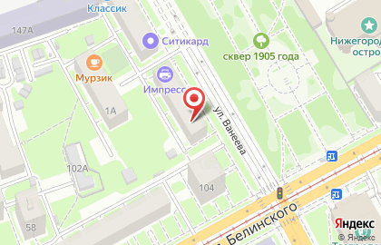 Демонстрационный центр Ceragem в Нижегородском районе на карте
