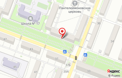 ДЮСШ №17 по спортивному ориентированию на карте