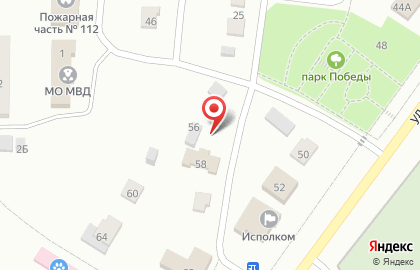Продуктовый магазин Забота на улице Чехова на карте