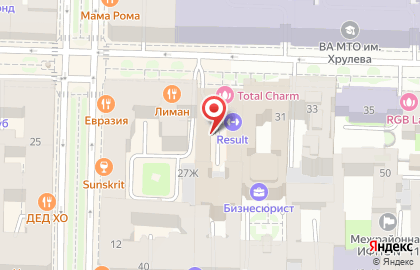 Отель Вернисаж на Захарьевской улице на карте