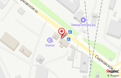 Магазин автозапчастей Газелька на Сырковском шоссе на карте