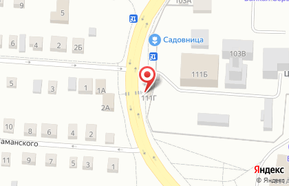 Продовольственный магазин Социальный на улице Академика Янгеля на карте