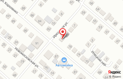 Центр проката инструмента на улице Короленко на карте