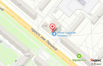 Магазин разливного пива Креветка в Волгограде на карте