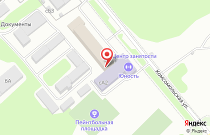 Нотариус Фролова Д.В. на Комсомольской на карте
