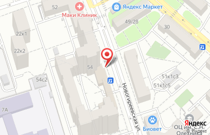 Пансионат Почта России на Новогиреевской улице на карте