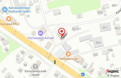 Магазин строительно-отделочных материалов на Крайней улице на карте
