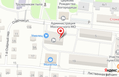 Умелец на Озёрной улице на карте