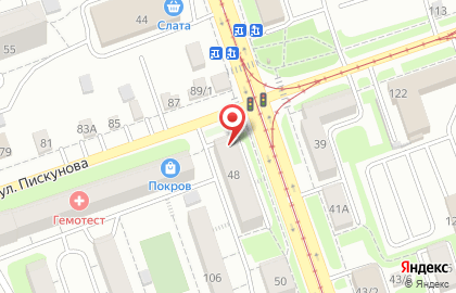 Салон-парикмахерская Профи на Депутатской улице на карте